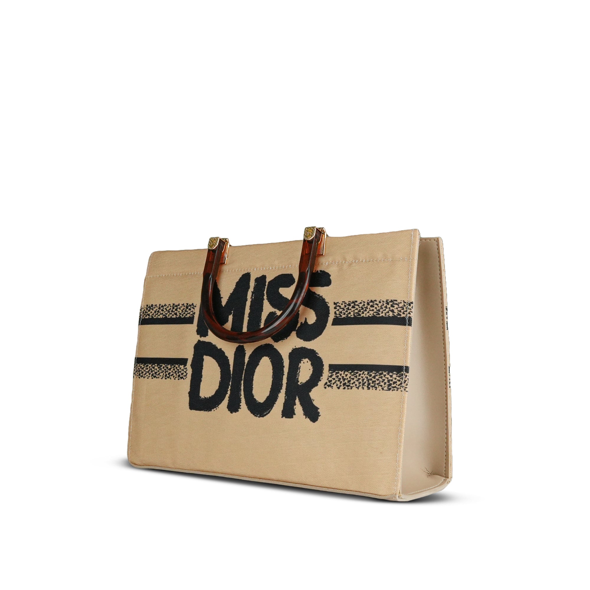 Miss Dior Canvas Handbag