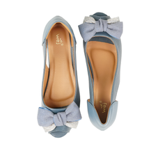 Blue Bow Pumps WP04