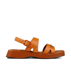 Caramel Quilted Sandals WS05