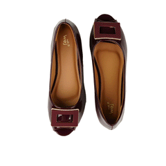 Wine Clasp Pumps WP09