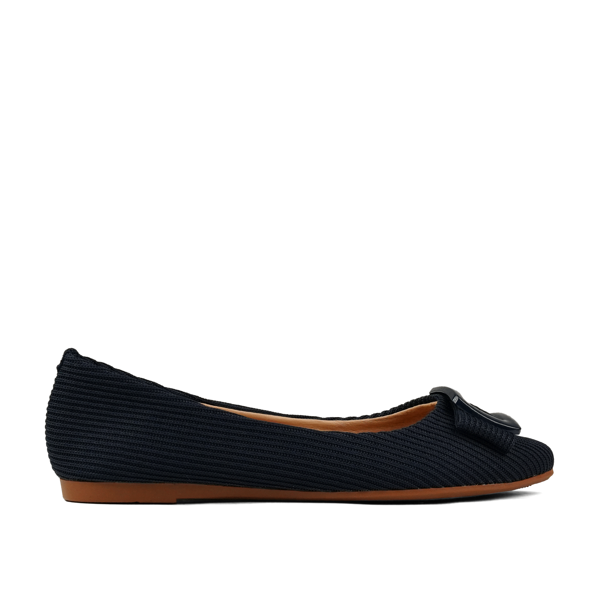 Navy Blue Buckle Pumps WP11