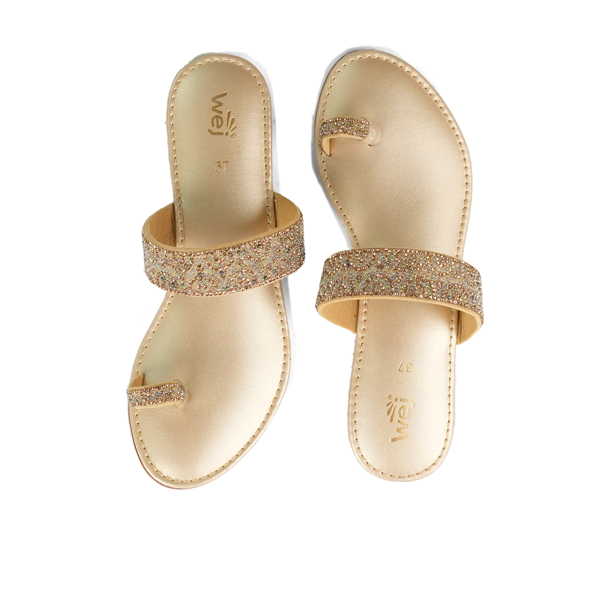 Gold Crystal Flats WF04