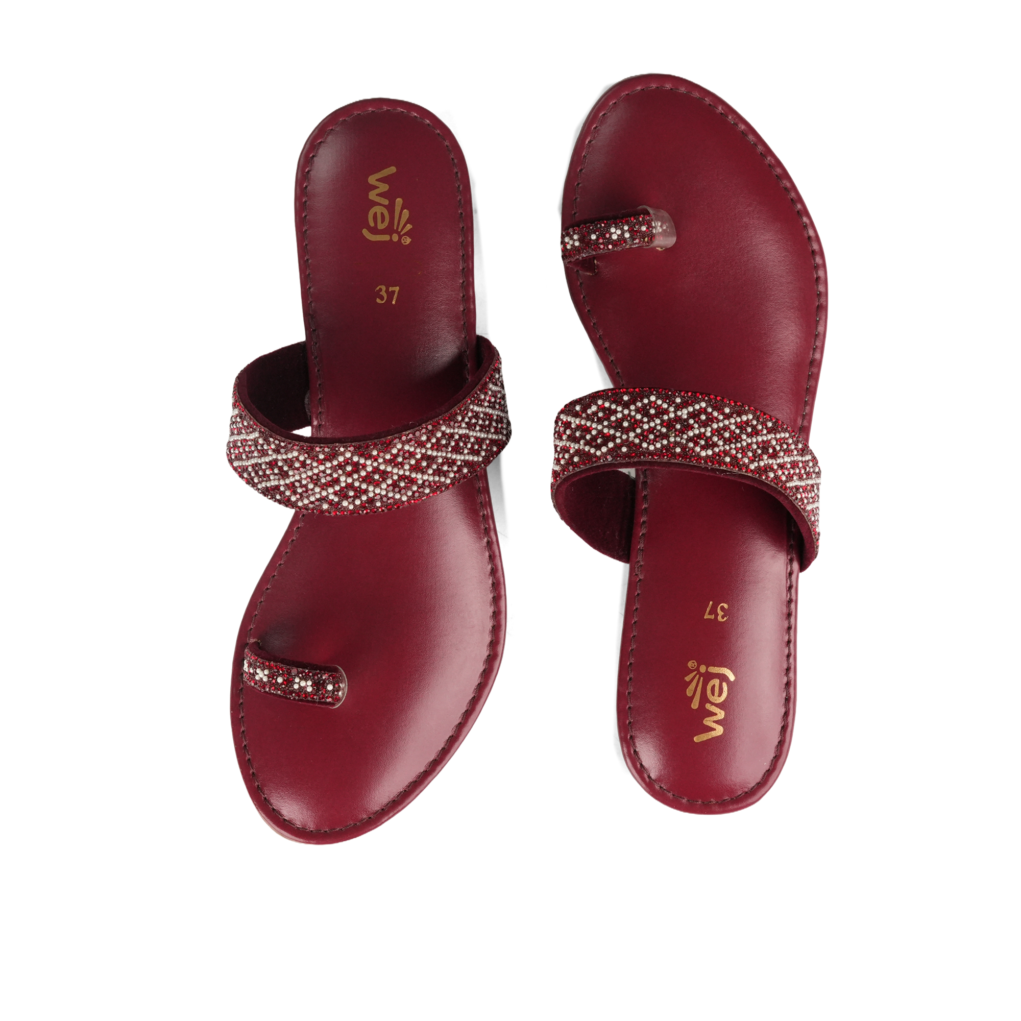 Red Crystal Flats WF03