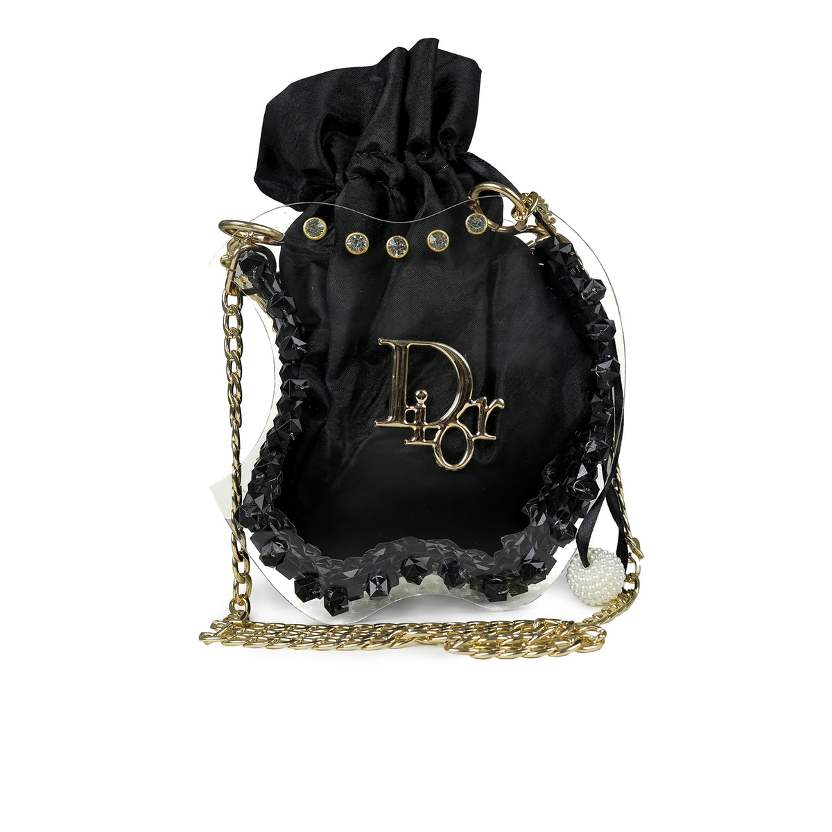 Dior-Inspired Statement Clutch