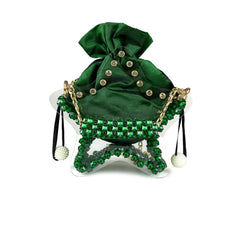 Emerald Green Barbie Star Clutch