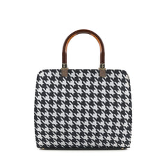 Houndstooth Designer HandBag