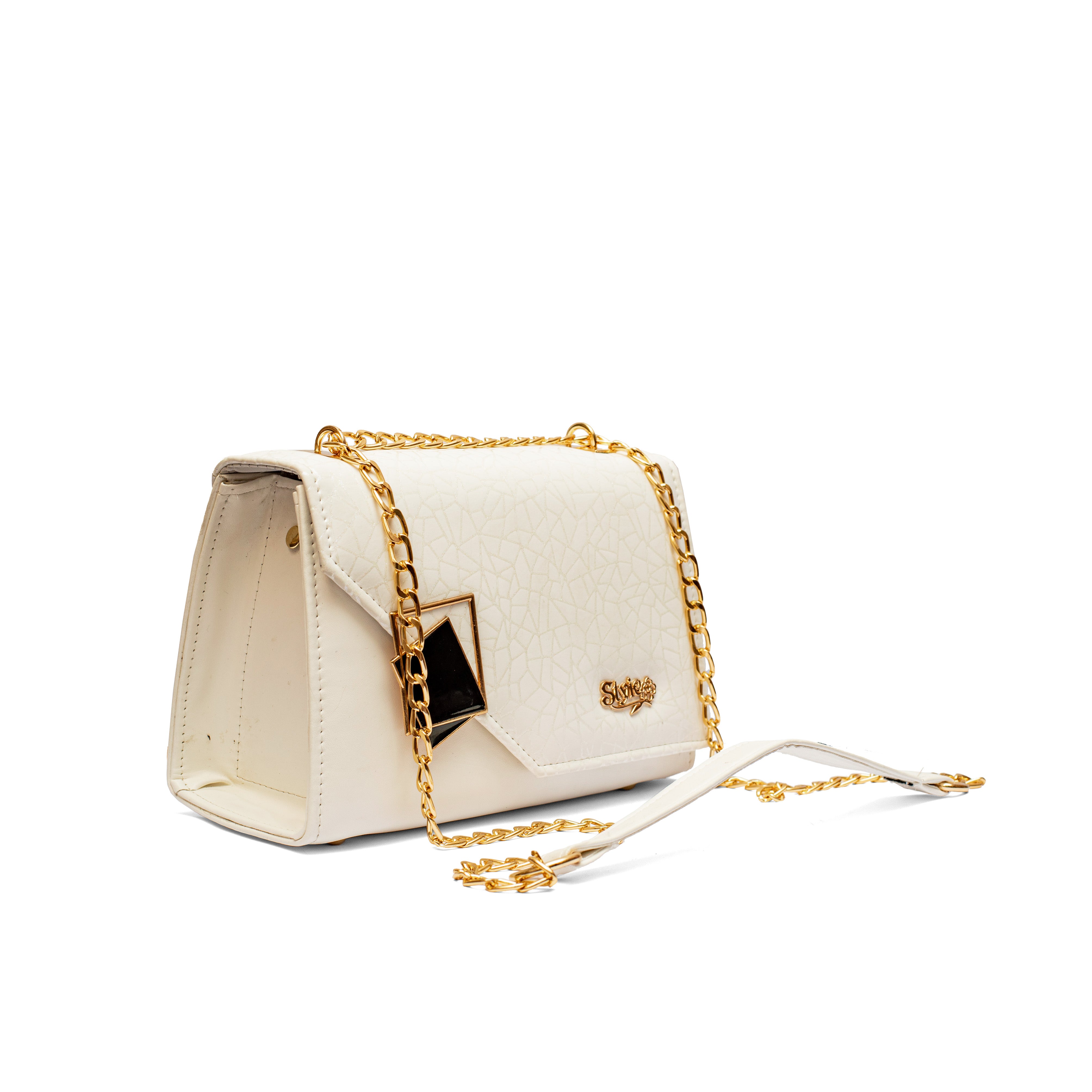 Buckle Bag White