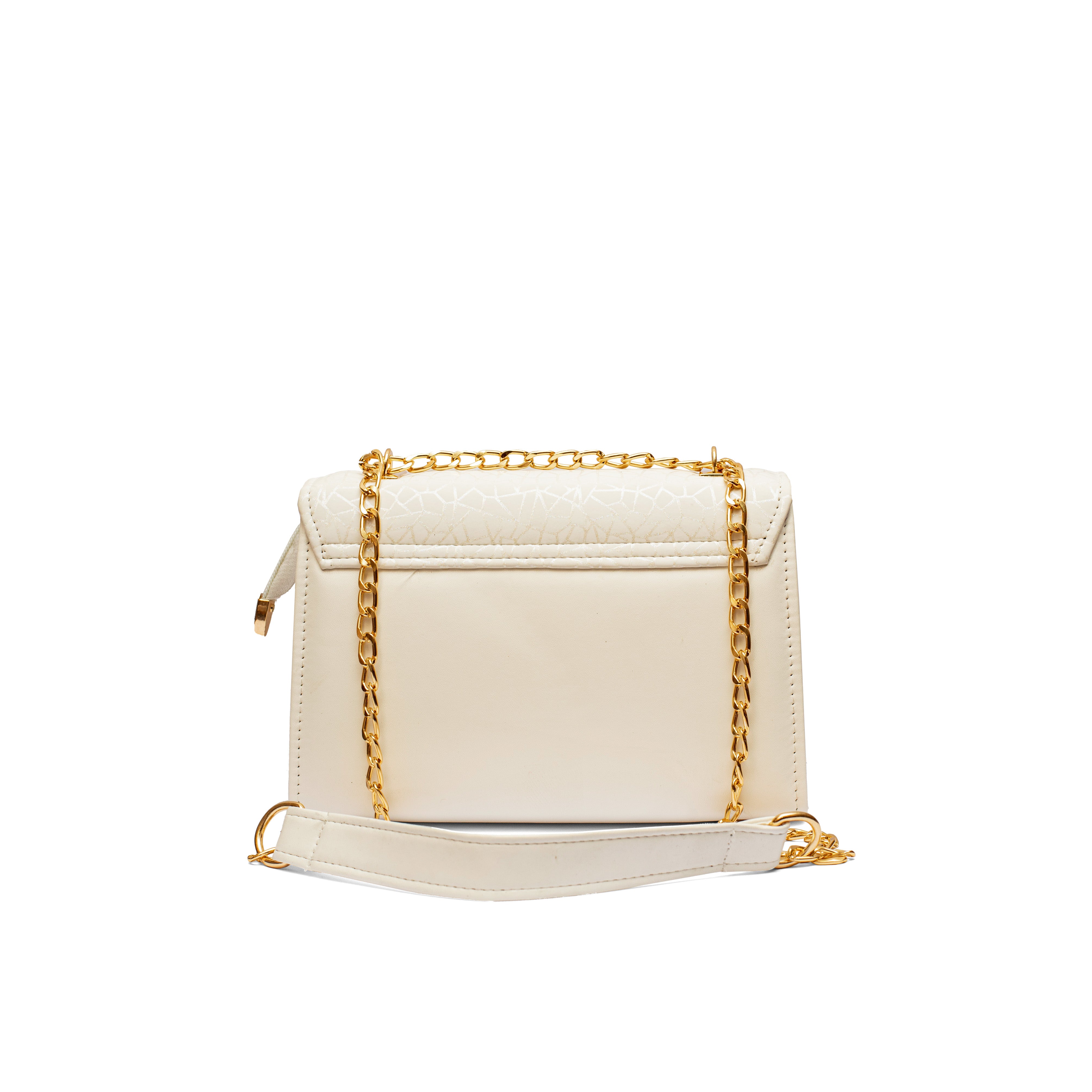 Buckle Bag White