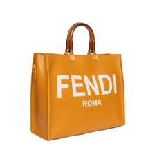 Fendi Tote Yellow