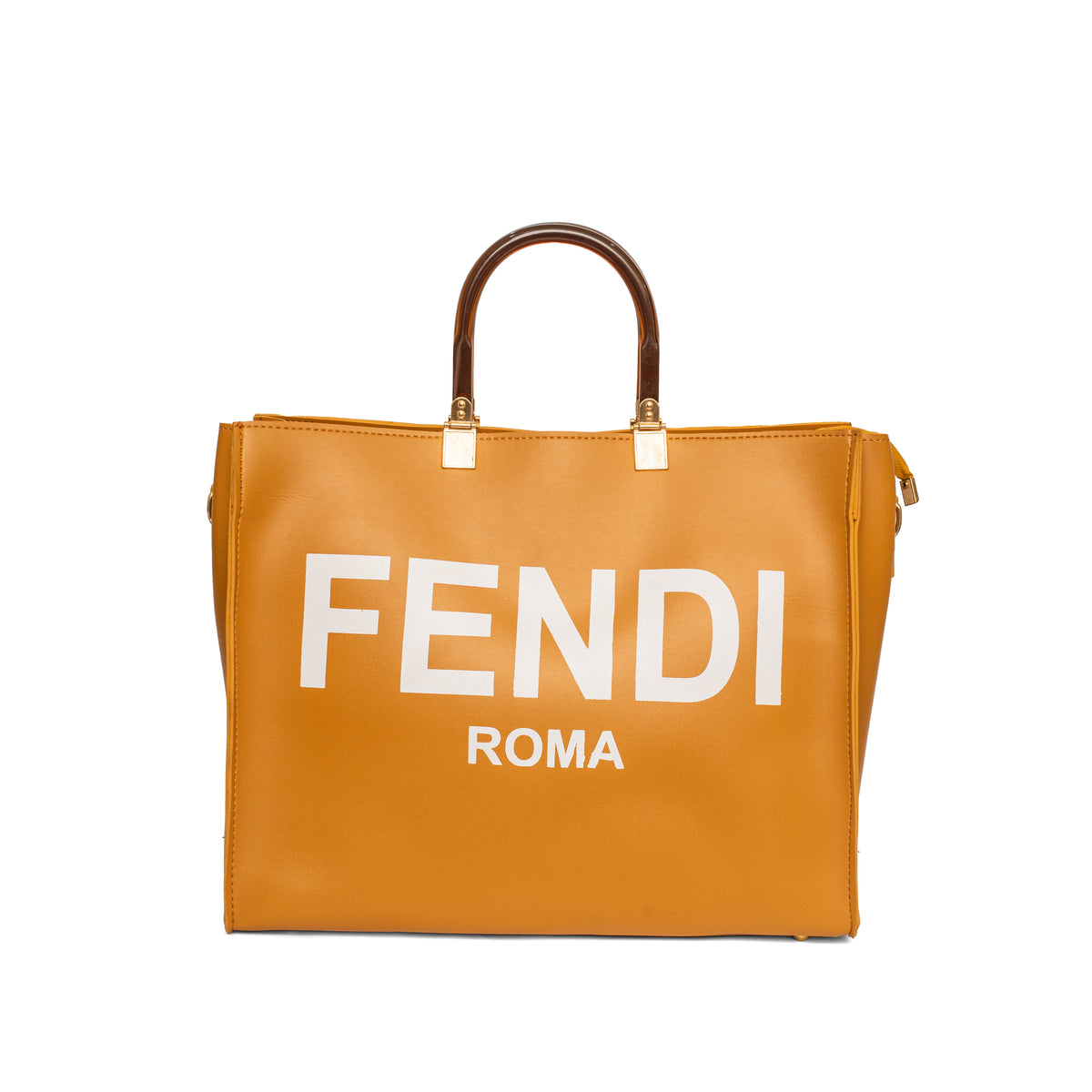 Fendi Tote Yellow