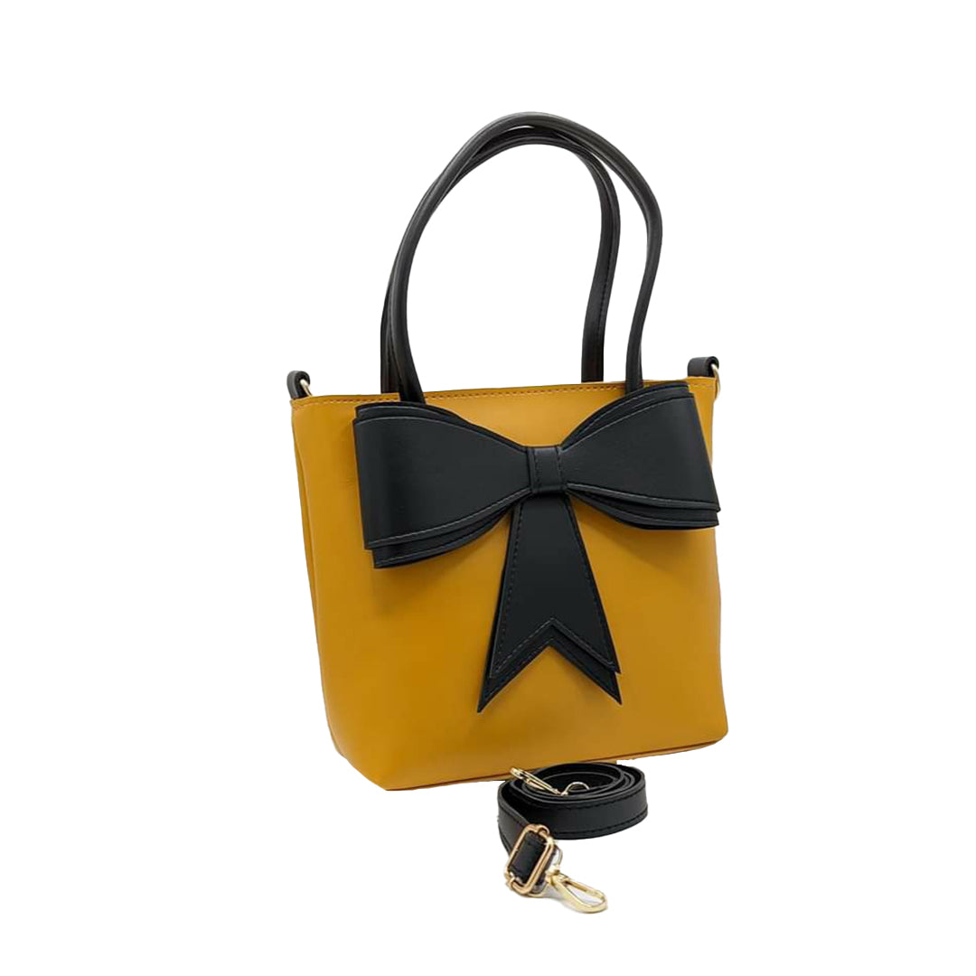 Bow Tote Yellow