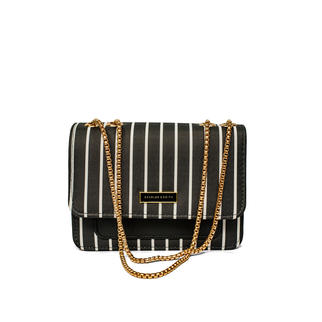 Zebra crossbody Black